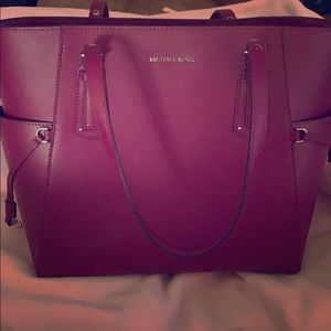 Purple Michael Khors Handbag